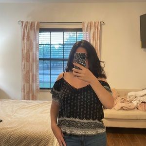 Black & White Summer Top